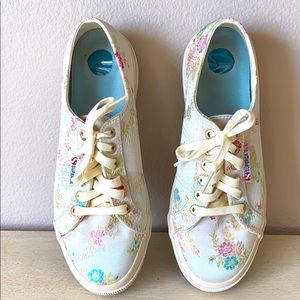 Superga Floral Design Sneakers